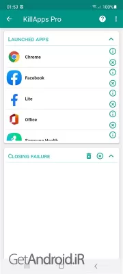 دانلود برنامه KillApps اندروید