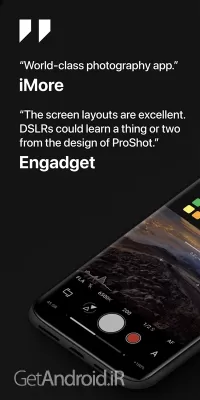 دانلود برنامه ProShot اندروید