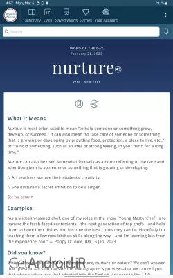 دانلود برنامه Dictionary - Merriam-Webster اندروید
