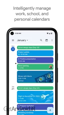 دانلود برنامه Google Calendar اندروید