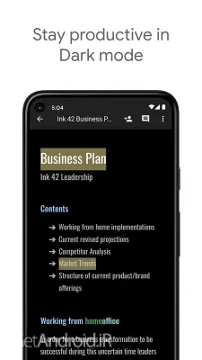 دانلود برنامه Google Docs اندروید