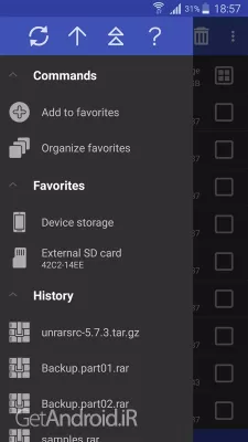 دانلود برنامه RAR اندروید