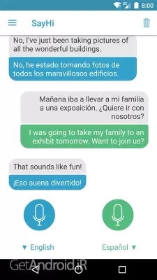 دانلود برنامه SayHi Translate اندروید