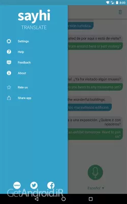 دانلود برنامه SayHi Translate اندروید