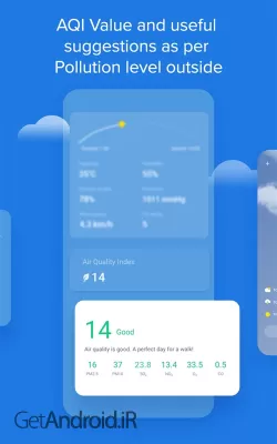 دانلود برنامه Weather - By Xiaomi اندروید
