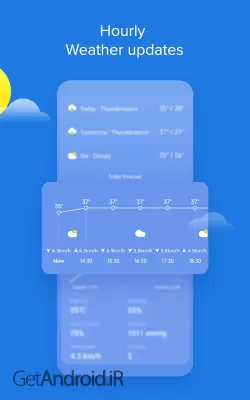 دانلود برنامه Weather - By Xiaomi اندروید
