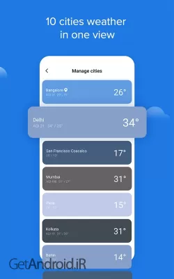 دانلود برنامه Weather - By Xiaomi اندروید