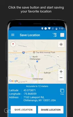 دانلود برنامه Save Location GPS اندروید