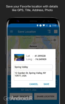 دانلود برنامه Save Location GPS اندروید