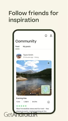 دانلود برنامه alltrails اندروید
