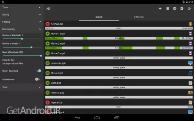 دانلود برنامه Advanced Download Manager اندروید