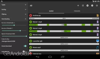 دانلود برنامه Advanced Download Manager اندروید