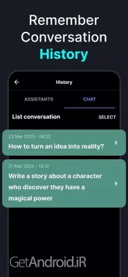 دانلود برنامه AI Chat Open Assistant Chatbot اندروید