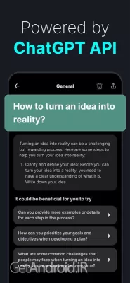 دانلود برنامه AI Chat Open Assistant Chatbot اندروید