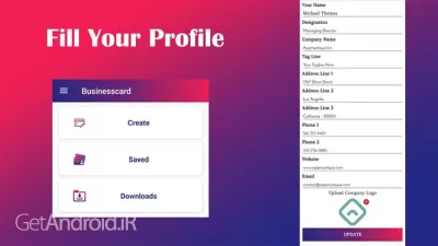 دانلود برنامه Business Card Maker اندروید