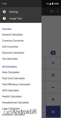 دانلود برنامه ClevCalc اندروید