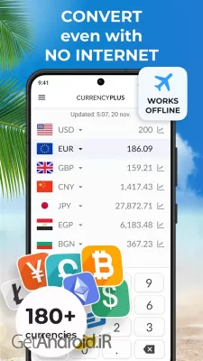 دانلود برنامه Currency Converter Plus اندروید