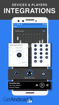 دانلود برنامه Equalizer & Bass Booster - XEQ اندروید