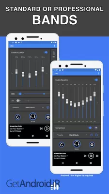 دانلود برنامه Equalizer & Bass Booster - XEQ اندروید