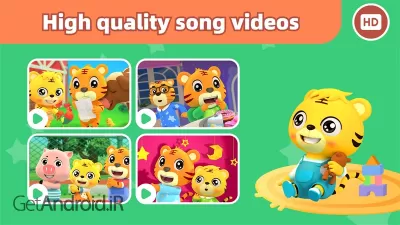 دانلود برنامه Kids Nursery Rhymes - Baby TV اندروید