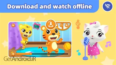 دانلود برنامه Kids Nursery Rhymes - Baby TV اندروید