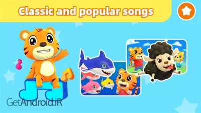 دانلود برنامه Kids Nursery Rhymes - Baby TV اندروید