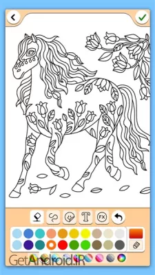 دانلود برنامه Painting and drawing for Girls اندروید