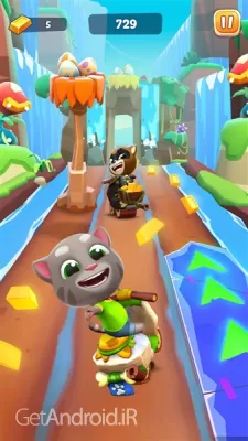 دانلود بازی Talking Tom Time Rush اندروید