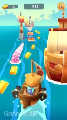 دانلود بازی Talking Tom Time Rush اندروید