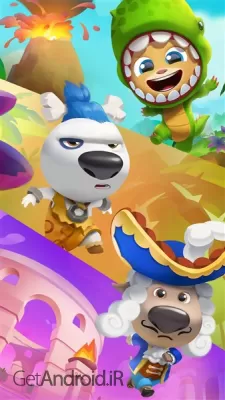 دانلود بازی Talking Tom Time Rush اندروید