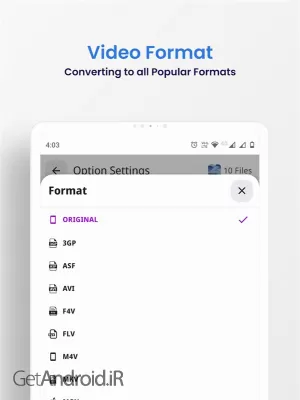 دانلود برنامه Video Converter اندروید