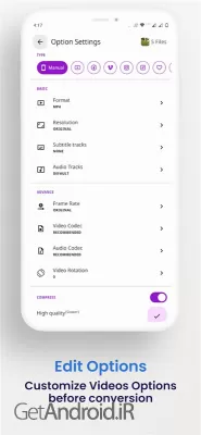 دانلود برنامه Video Converter اندروید