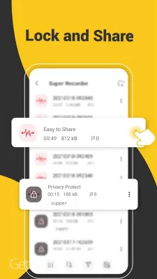 دانلود برنامه Voice Recorder Audio Sound MP3 اندروید