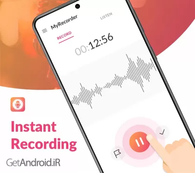 دانلود برنامه Voice Recorder Voice Memos  اندروید