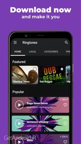 دانلود برنامه ZEDGE اندروید