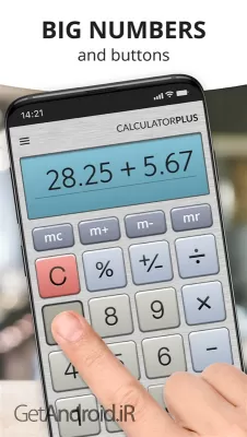 دانلود برنامه Calculator Plus with History اندروید