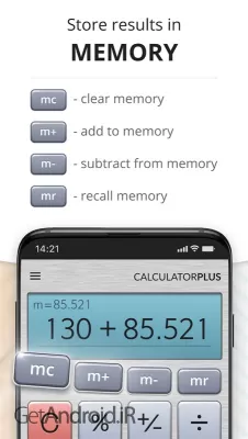 دانلود برنامه Calculator Plus with History اندروید