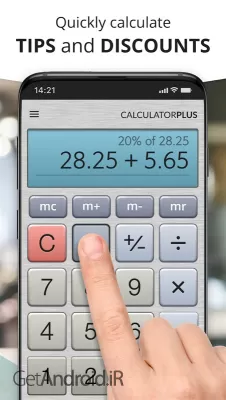 دانلود برنامه Calculator Plus with History اندروید