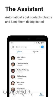 دانلود برنامه Contacts اندروید