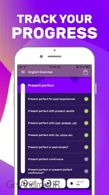 دانلود برنامه Learn English Grammar اندروید