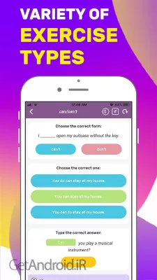 دانلود برنامه Learn English Grammar اندروید