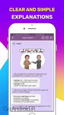 دانلود برنامه Learn English Grammar اندروید