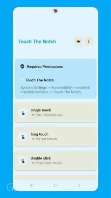 دانلود برنامه Touch The Notch اندروید