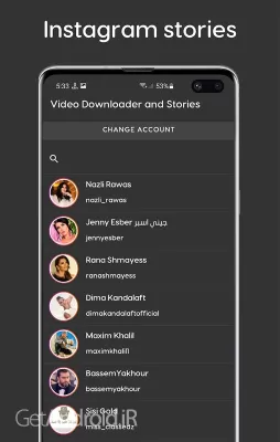 دانلود برنامه Video Downloader and Stories اندروید