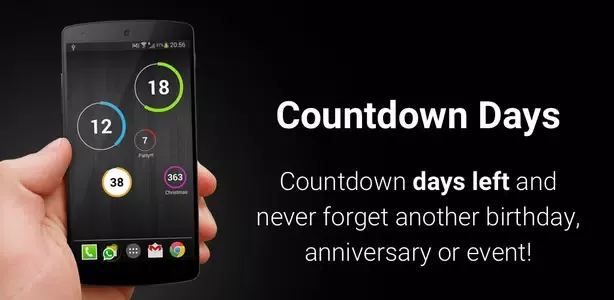 Countdown Widget - ویجت شمارش معکوس برای اندروید