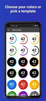 دانلود برنامه Countdown Widget اندروید