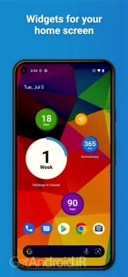 دانلود برنامه Countdown Widget اندروید