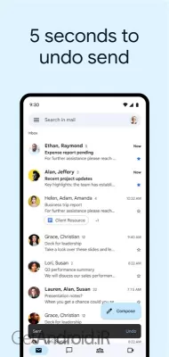 دانلود برنامه Gmail اندروید