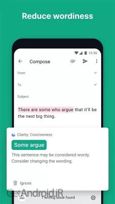 دانلود برنامه Grammarly برای اندروید