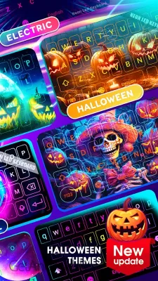 دانلود کیبورد Neon LED Keyboard اندروید